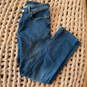 Men's Straight Blue Jeans 32 x 32